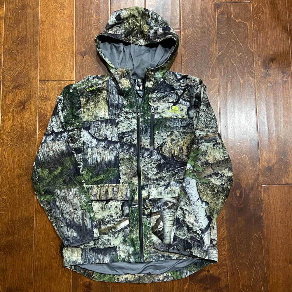 Mossy Oak Scent Factor Castlerock Camo Full Zip Hooded Jacket Youth Boys Size XL - Picture 5 of 10